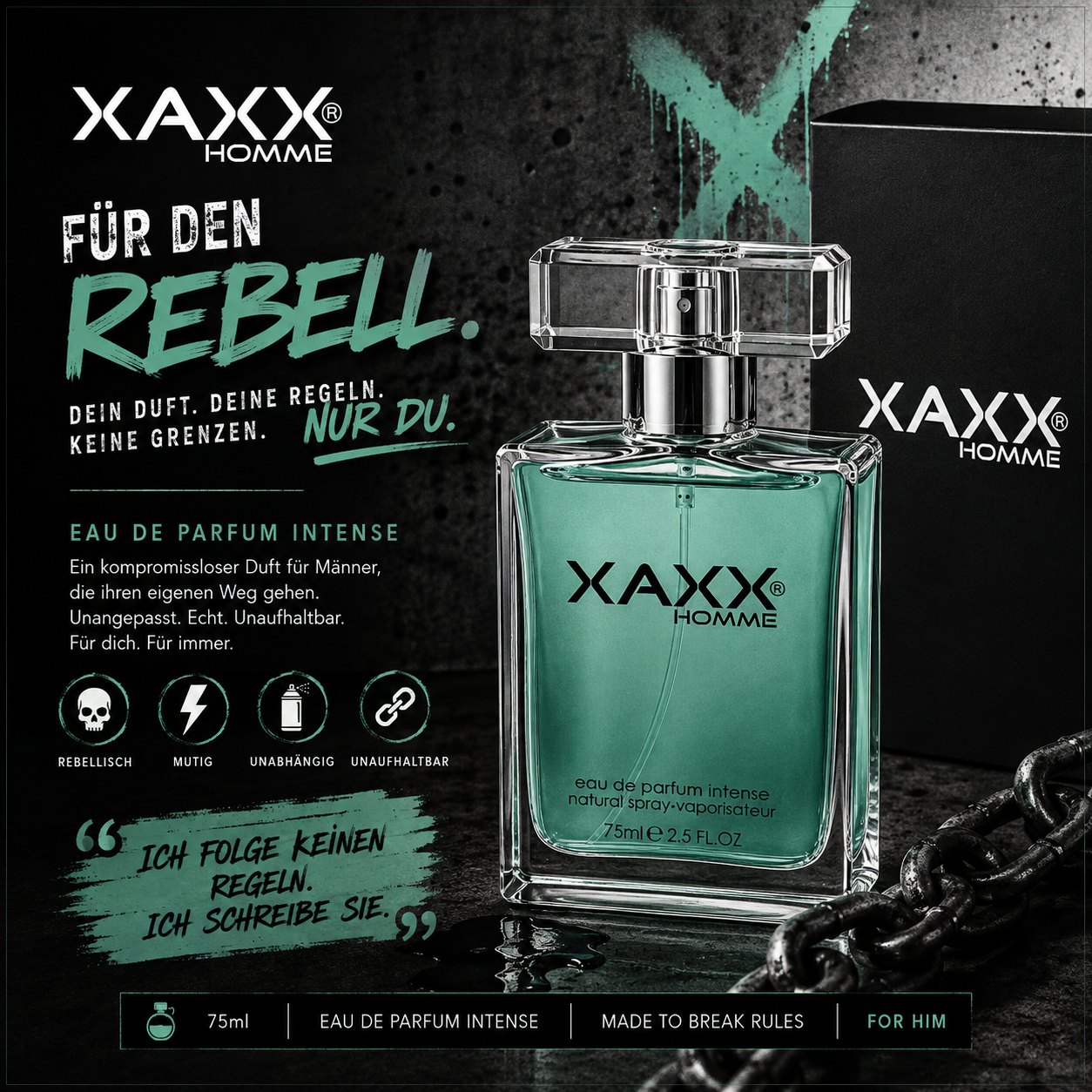 XAXX THIRTY THREE – Parfum Geschenk für den Rebellen