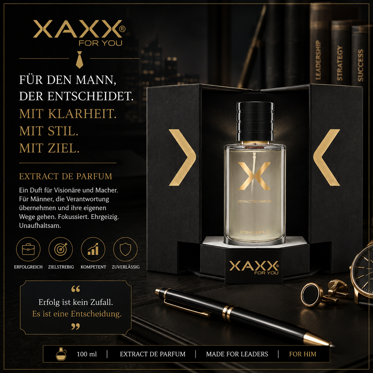 XAXX X-03 – Parfum Geschenk für den Business-Typ